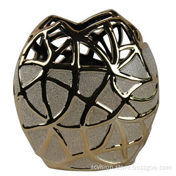 Vase in Gild Design, OEM Orders Welcomed